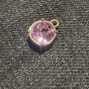 Elegant Purple Gemstone Pendant